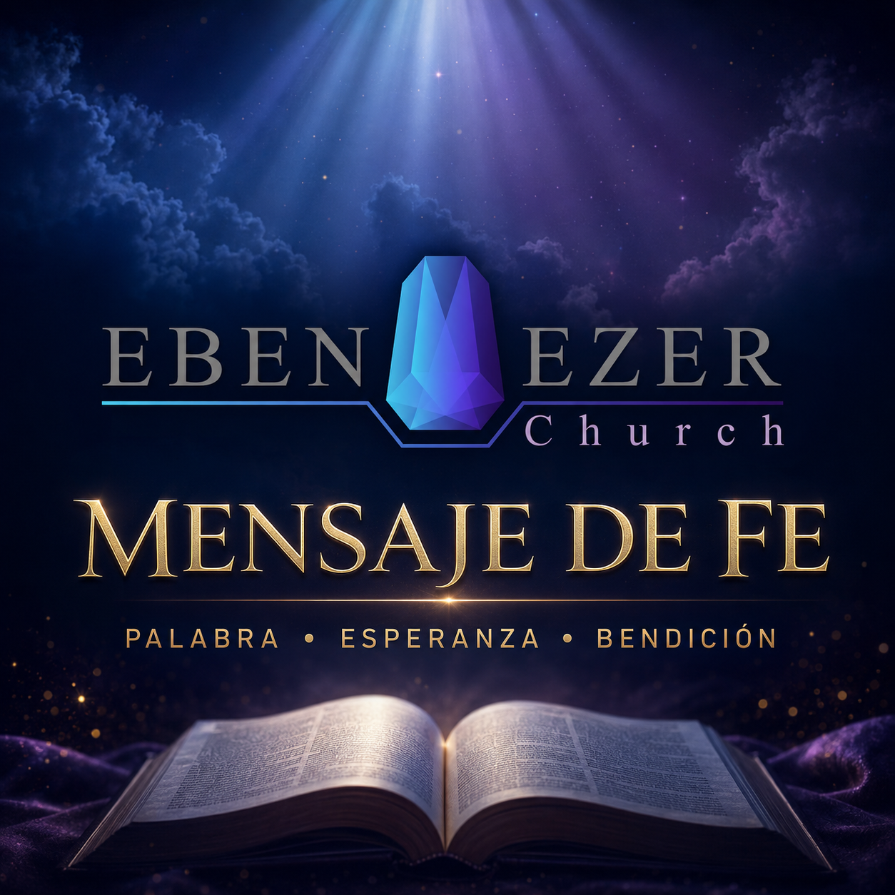 Arte oficial de Mensaje de Fe